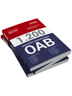 Livro 1200 Questões Gabaritadas para OAB - Ordem dos Advogados do Brasil