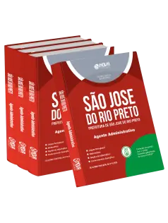 Apostila Prefeitura de São José do Rio Preto - SP 2025 - Agente Administrativo