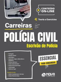 Apostila Carreiras PC em PDF - Escrivão de Polícia