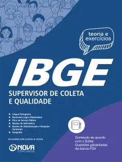 Apostila IBGE 2025 - Supervisor de Coleta e Qualidade (SCQ)