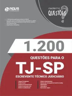 Livro 1.200 Questões Gabaritadas TJ-SP - Escrevente Técnico Judiciário em PDF