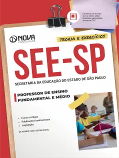 Apostila SEE-SP 2026 - Professor de Ensino Fundamental e Médio