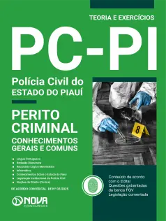 Apostila PC-PI 2025 em PDF - Perito Oficial Criminal