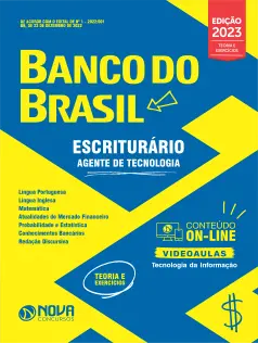 Apostila Banco do Brasil em PDF - Escriturário - Agente de Tecnologia