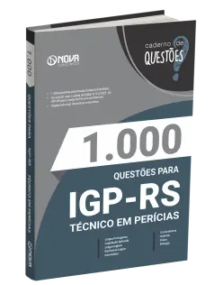 Livro 1.000 Questões Gabaritadas para o IGP-RS - Técnico em Perícias