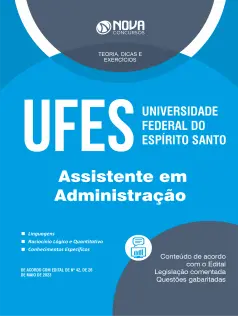 Apostila UFES em PDF - Assistente em Administração