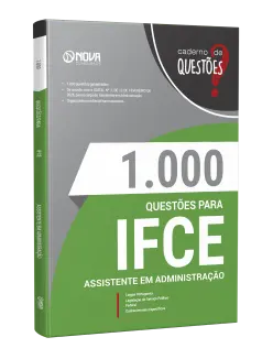 Livro 1000 Questões Gabaritadas para IFCE - Assistente em Administração