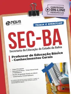 Apostila SEC-BA em PDF - Professor de Educação Básica - Conhecimentos Gerais