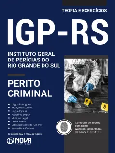 Apostila IGP-RS 2025 - Perito Criminal