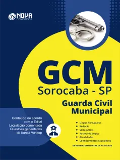 Apostila GCM Sorocaba - SP em PDF - Guarda Civil Municipal