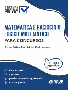 Matemática e RLM para Concursos em PDF - Ed. 2024