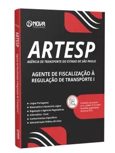 Apostila ARTESP 2025 - Agente de Fiscalização à Regulação de Transporte I