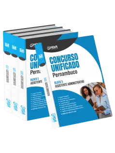 Apostila Concurso Unificado Pernambuco 2025 - Bloco 3 - Nível Médio - Assistente Administrativo