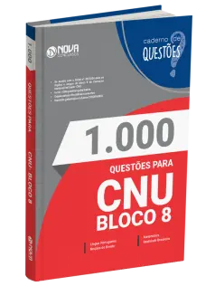 Livro 1.000 Questões Gabaritadas para o CNU - Bloco 8 - Nível Intermediário