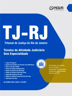 Apostila TJ-RJ 2025 - Técnico de Atividade Judiciária