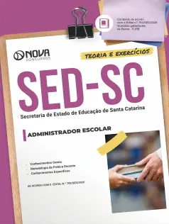 Apostila SED-SC 2026 - Administrador Escolar
