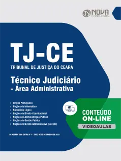 Apostila TJ-CE em PDF - Técnico Judiciário - Área Administrativa