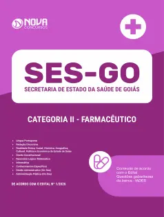 Apostila SES-GO 2026 - Categoria II: Farmacêutico
