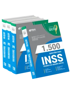 Livro 1.500 Questões Gabaritadas para o INSS - Técnico do Seguro Social