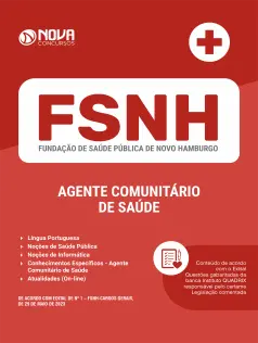 Apostila FSNH - Agente Comunitário de Saúde