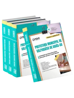 Apostila Prefeitura de Valparaíso de Goiás-GO 2026 - Professor de Educação Básica - Educação Infantil e Anos Iniciais