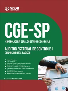Apostila CGE-SP 2025 - Auditor Estadual de Controle - Comum