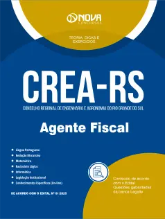 Apostila CREA-RS em PDF - Agente Fiscal