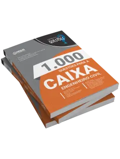 Livro 1000 Questões Gabaritadas para CAIXA - Engenheiro Civil