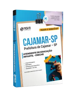 Apostila Prefeitura de Cajamar - SP 2025 - Atendente de Educação Infantil - Creche