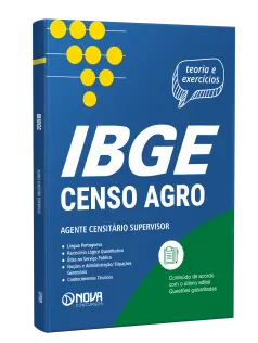 Combo IBGE Temporário 2026 - Censo Agro - Agente Censitário Supervisor
