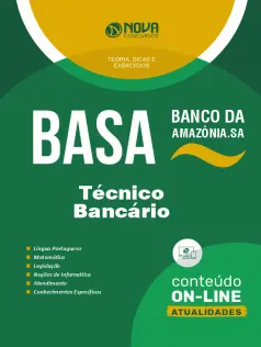 Apostila BASA em PDF - Técnico Bancário