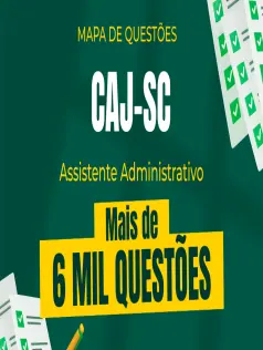 Mapa de Questões Online - Companhia Águas de Joinville-SC - Assistente Administrativo - 6 Mil Questões
