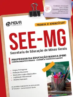 Apostila SEE-MG em PDF - Professor de Educação Básica - PEB - Comum a Todos os Cargos