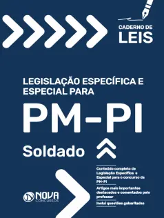 Caderno de Leis PM-PI - Soldado