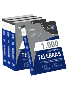 Livro 1000 Questões Gabaritadas para Telebrás - Especialista em Gestão de Telecomunicações - Analista Superior – Subatividade: Administrativo