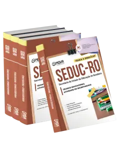 Apostila SEDUC-RO 2026 - Técnico Educacional - Atividade de Secretariado