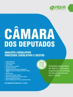 Apostila Câmara dos Deputados 2026 em PDF - Analista Legislativo