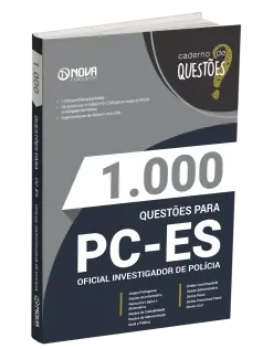 Combo PC-ES 2025 - Oficial Investigador de Polícia