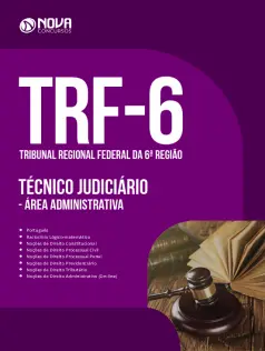 Apostila TRF 6 em PDF - Técnico Judiciário - Área Administrativa