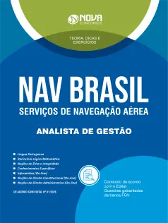 Apostila NAV Brasil 2026 em PDF - Analista de Gestão