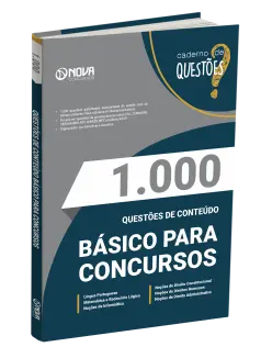 Livro 1.000 Questões Gabaritadas de Conteúdos Básicos para Concursos