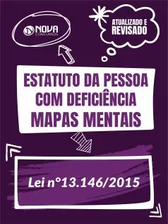 Mapas Mentais Lei nº 13.146/2015 - Estatuto da Pessoa com Deficiência (PDF)