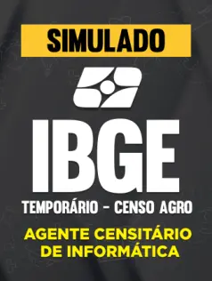 Simulado - IBGE - Temporário 2026 - Censo Agro - Agente Censitário de Informática