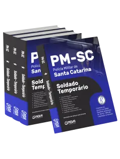 Apostila PM-SC 2026- Soldado Temporário 