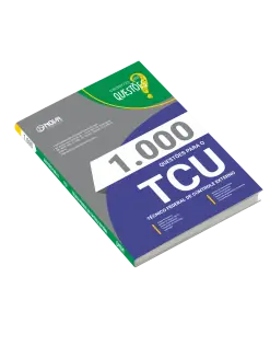 Livro 1.000 Questões Gabaritadas TCU - Técnico Federal de Controle Externo