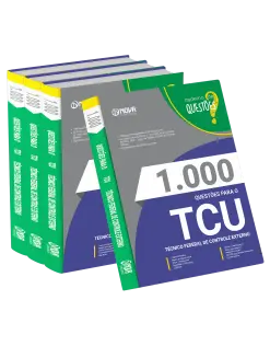 Livro 1.000 Questões Gabaritadas TCU - Técnico Federal de Controle Externo