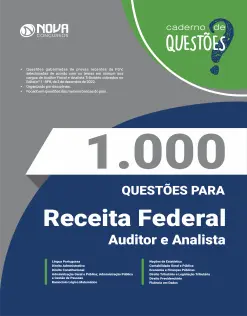 Livro 1.000 Questões Gabaritadas Receita Federal - Analista e Auditor