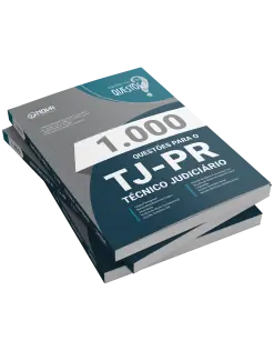 Livro 1.000 Questões Gabaritadas TJ-PR - Técnico Judiciário