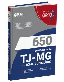Livro 650 Questões Gabaritadas TJ-MG - Oficial Judiciário