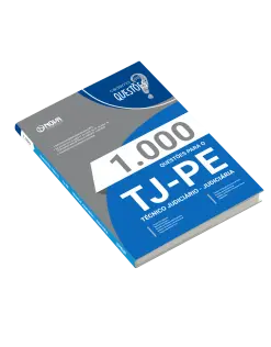Livro 1.000 Questões Gabaritadas TJ-PE - Técnico Judiciário - Judiciária